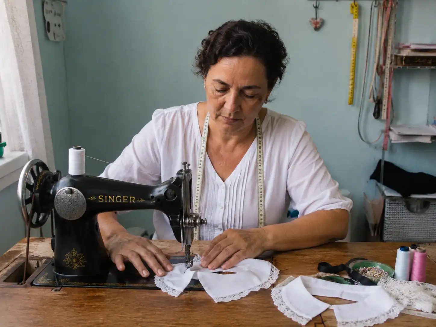 Janaína Silva, costurera y modelista